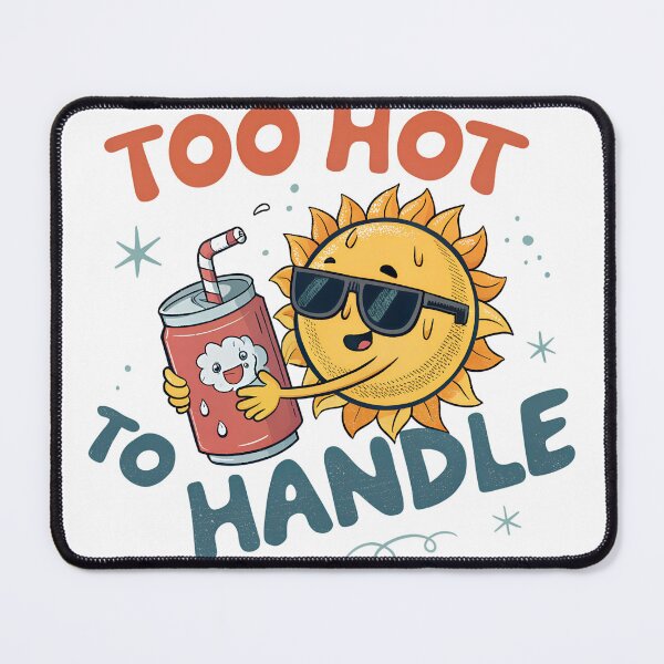 Item preview, Too Hot To Handle Summer Sun designed and sold by Neural-canvas.