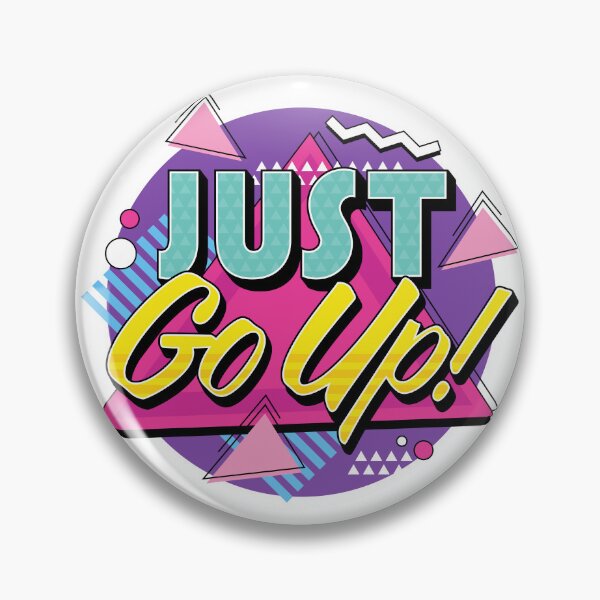 Item preview, Just Go Up! Retro Pop Art designed and sold by Tom Napper Design.