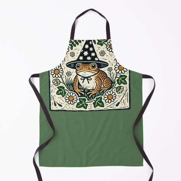 Item preview, Cottagecore Wizard Toad with Daisies designed and sold by FrictionMaxxing.