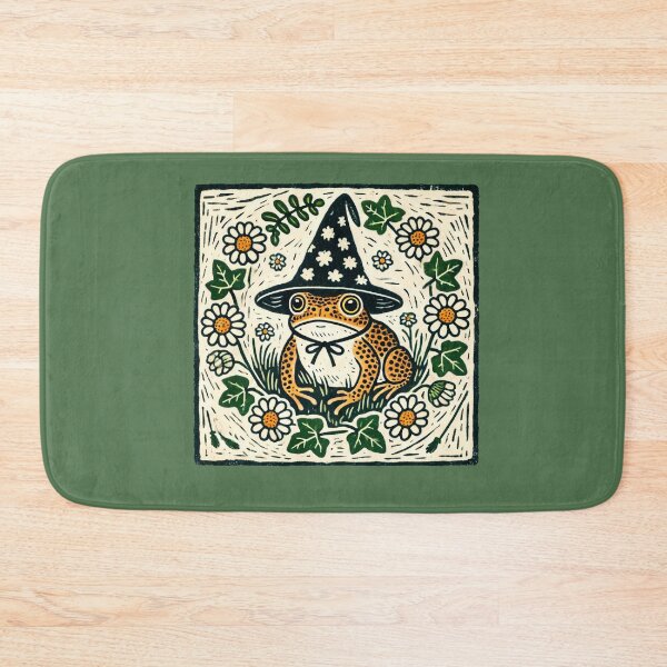Item preview, Cottagecore Wizard Toad with Daisies designed and sold by FrictionMaxxing.