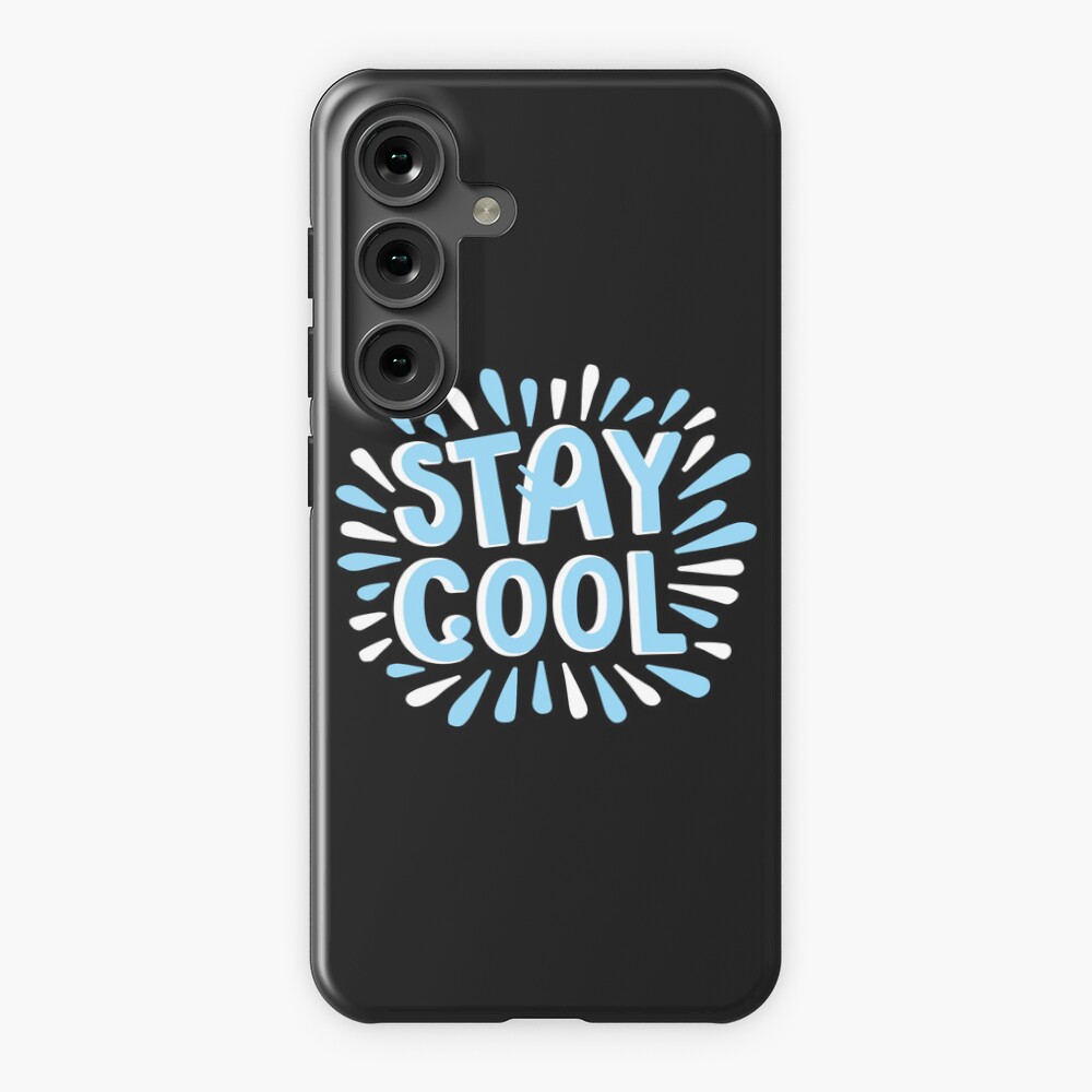Stay Cool (Dark) Samsung Galaxy Snap Case - cute pet design by HackerLooks