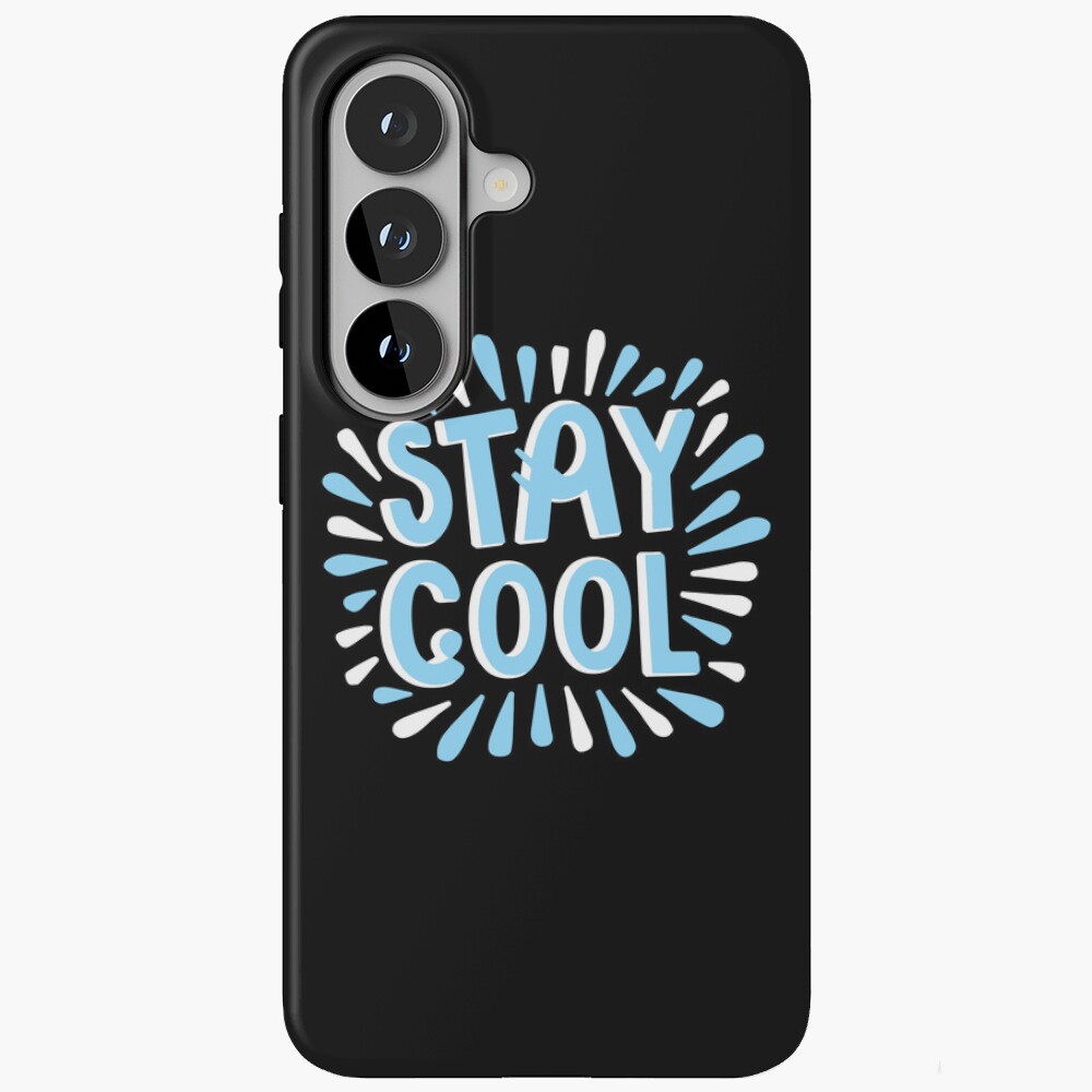 Stay Cool (Dark) Samsung Galaxy Tough Case - cute pet design by HackerLooks