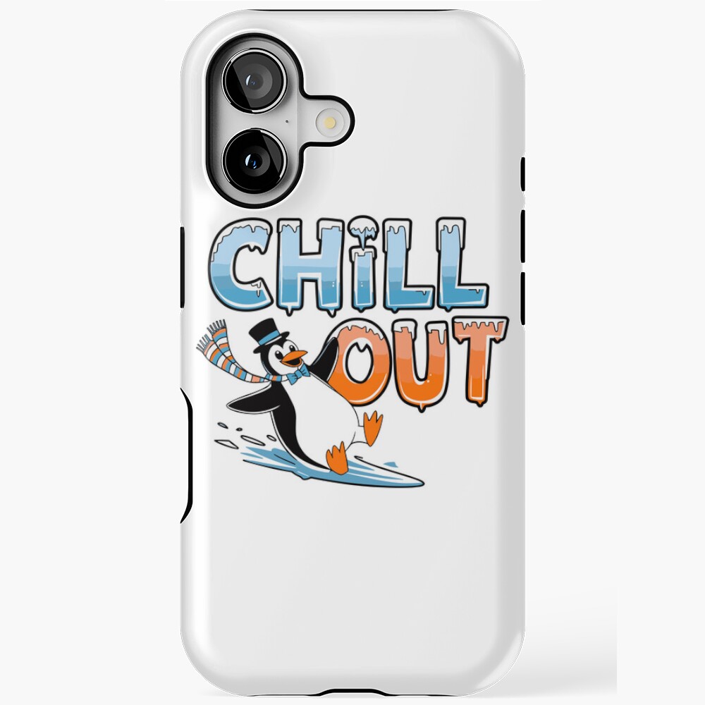 Chill Out iPhone Magsafe Tough Case - cute pet design by HackerLooks