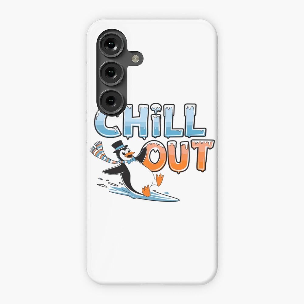 Chill Out Samsung Galaxy Snap Case - cute pet design by HackerLooks