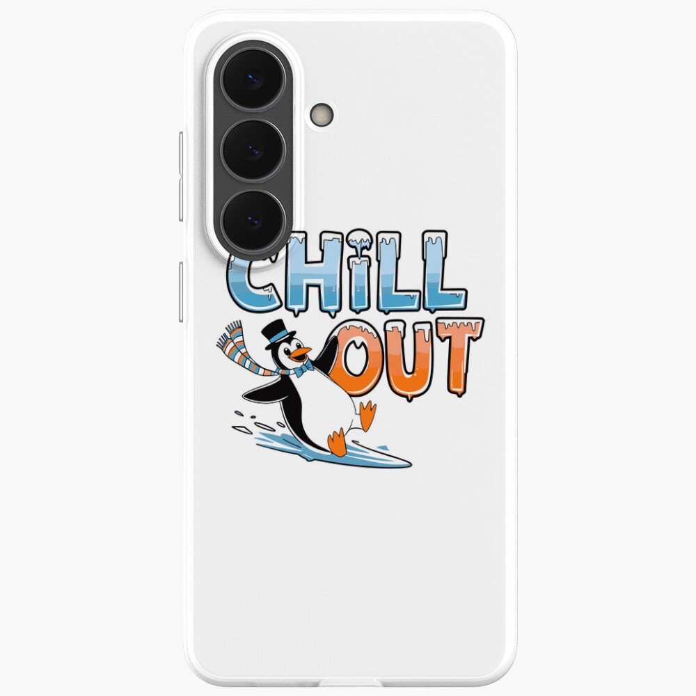 Chill Out Samsung Galaxy Soft Case - cute pet design by HackerLooks