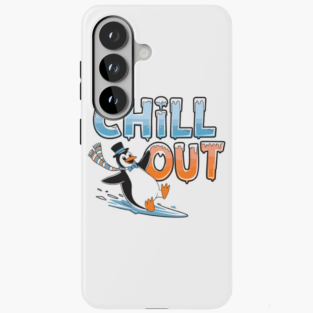 Chill Out Samsung Galaxy Tough Case - cute pet design by HackerLooks