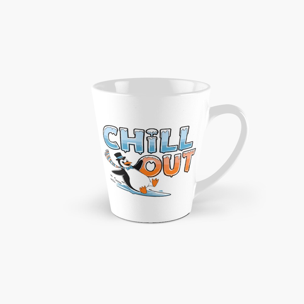 Chill Out Tall Mug - cute pet design by HackerLooks