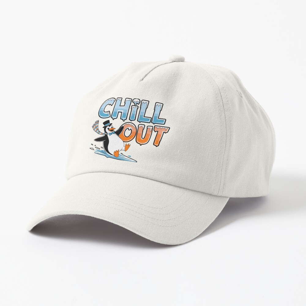 Chill Out Dad Hat - cute pet design by HackerLooks