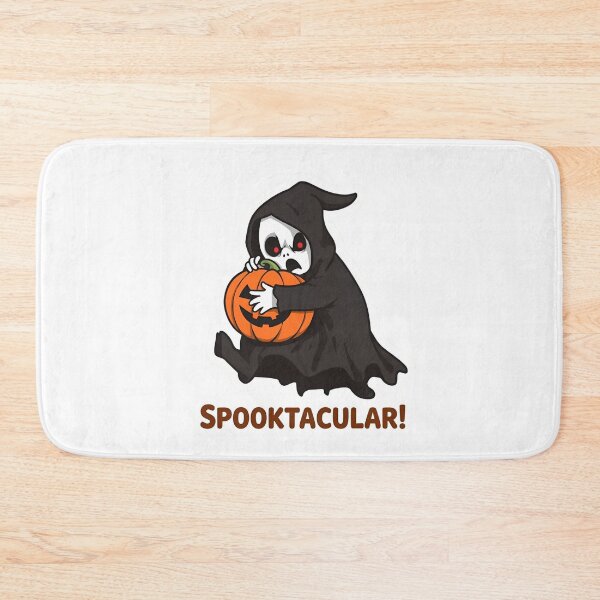 Item preview, Cute Grim Reaper’s Spooktacular Pumpkin Hug designed and sold by Fasai19.