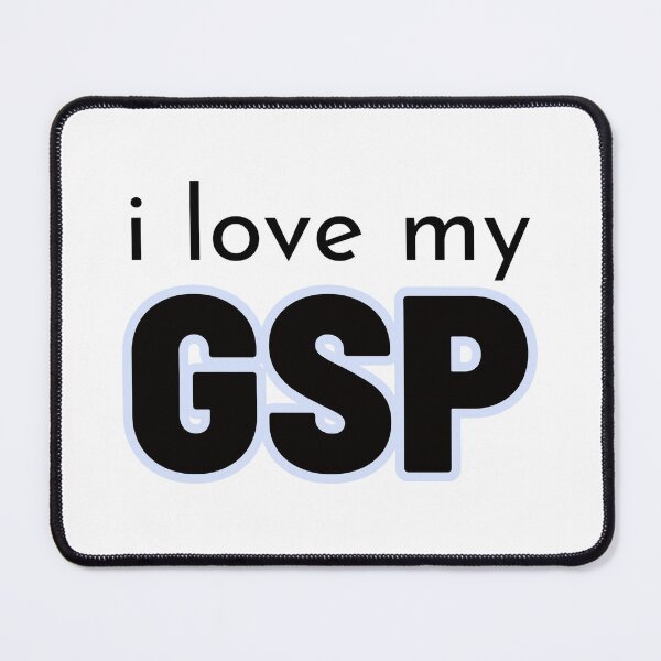 Item preview, I Love My GSP German Shorthaired Pointer designed and sold by Studio Sonder.