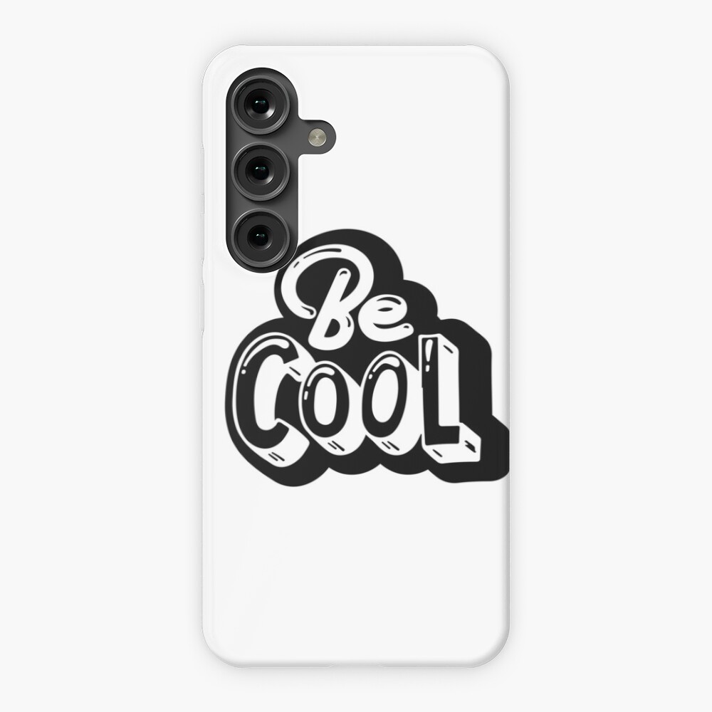 Be Cool Samsung Galaxy Snap Case - cute pet design by HackerLooks