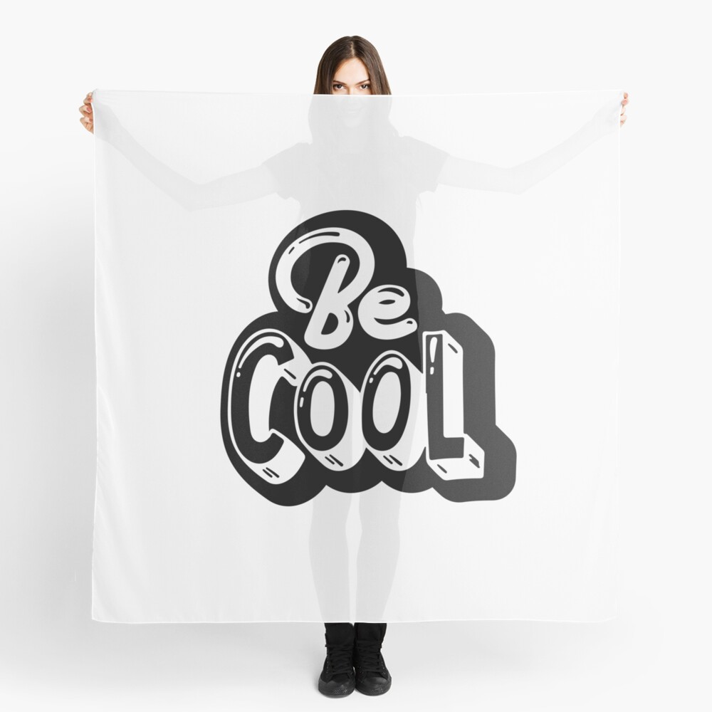 Be Cool Scarf - cute pet design by HackerLooks