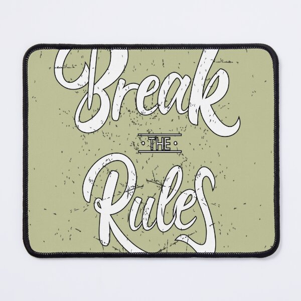 Item preview, 9373-Classic-Break-The-Rules-Essinecial-T-Shirt designed and sold by Slaterabrielle9.