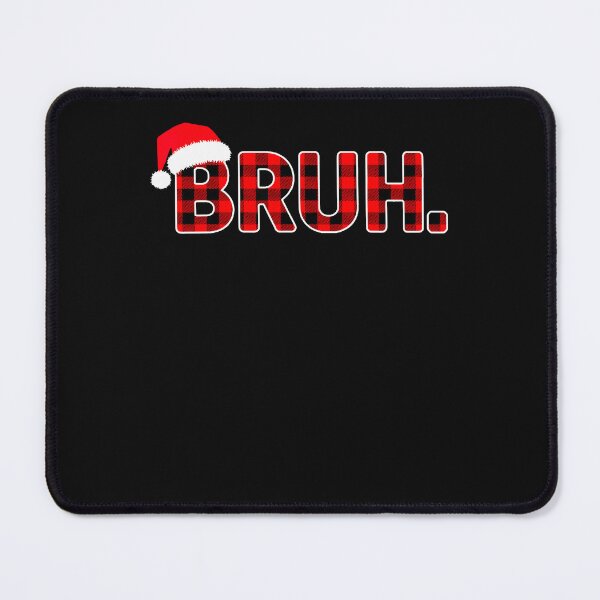 Item preview, Bruh Funny Christmas Plaid Teens Boys Men Xmas Pajamas  designed and sold by ValerieMarrga.