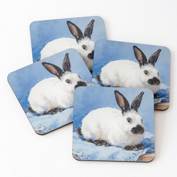 Item preview, Californian Rabbit Study A In Watercolors designed and sold by Oldetimemercan.