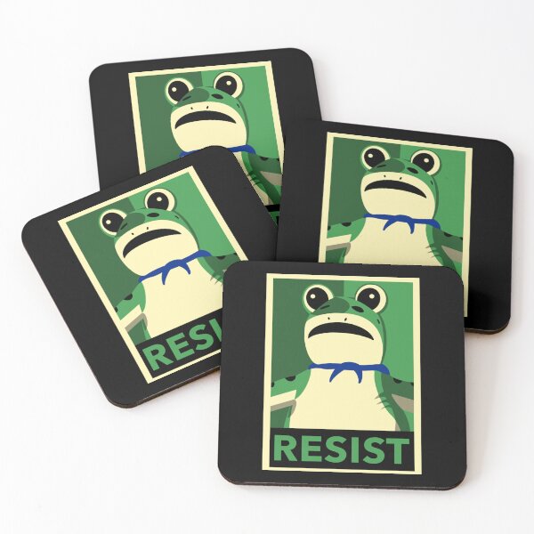 Item preview, Portland Frog - Resist designed and sold by ongo-riana.