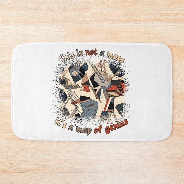 Item preview, This Is Not a Mess – It’s a Map of Genius / Abstract Chaos Art designed and sold by TestudoDesign.
