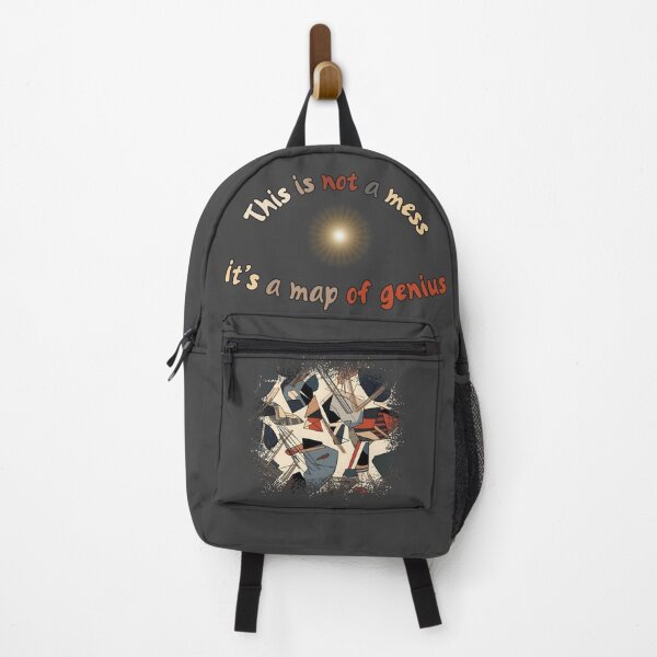 Item preview, This Is Not a Mess – It’s a Map of Genius / Abstract Chaos Art designed and sold by TestudoDesign.