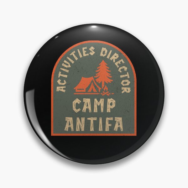 Item preview, Camp Antifa Activities Director designed and sold by Mapmav20.