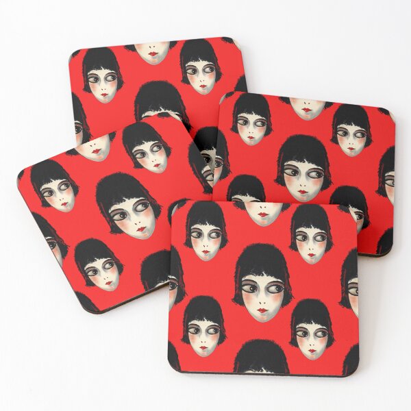 Item preview, Face of the Silent movie star Musidora designed and sold by stevepaint.