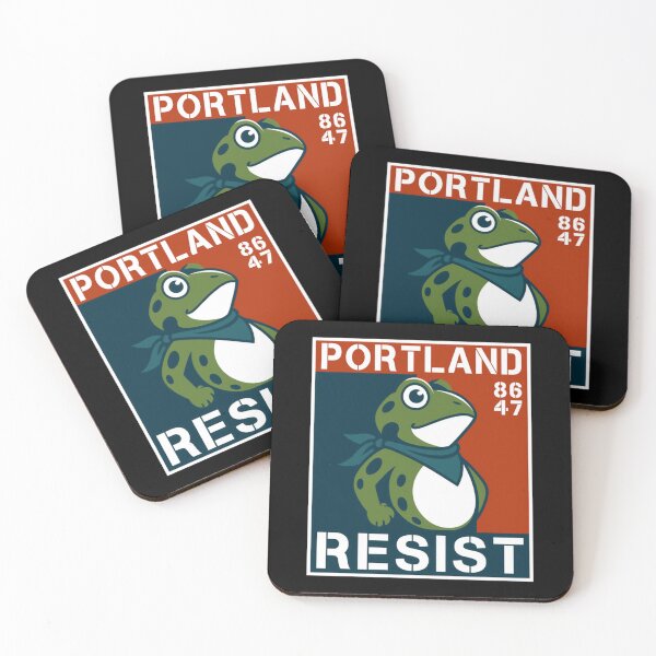 Item preview, Portland Frog Protest Resist designed and sold by ongo-riana.