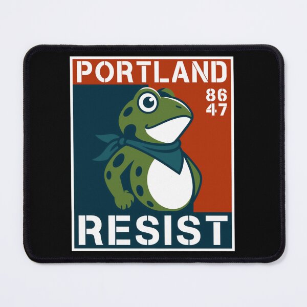 Item preview, Portland Frog Protest Resist designed and sold by ongo-riana.