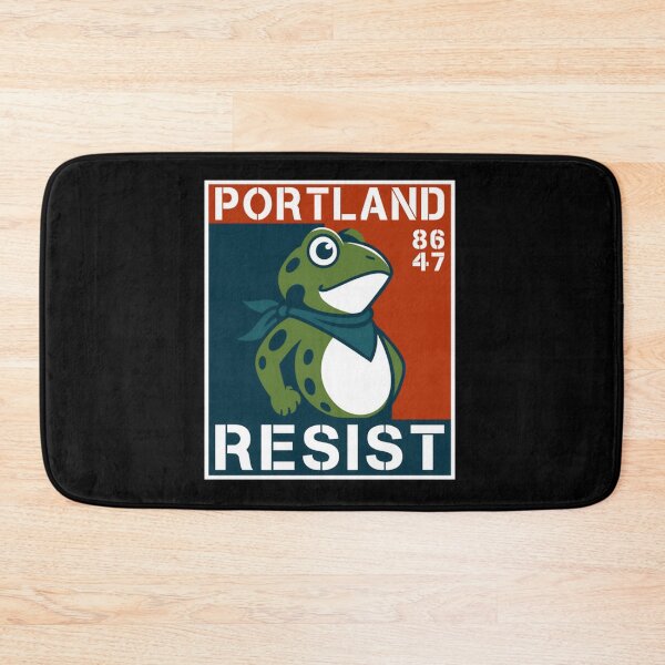 Item preview, Portland Frog Protest Resist designed and sold by ongo-riana.