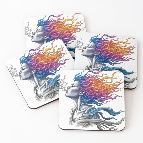 Item preview, Rainbow Soul Exhale designed and sold by Neural-canvas.