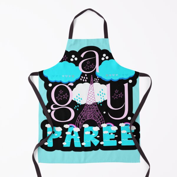 Item preview, Cute Paris Eiffel Tower LGBTQ Rainbows designed and sold by Renata Illustrata.