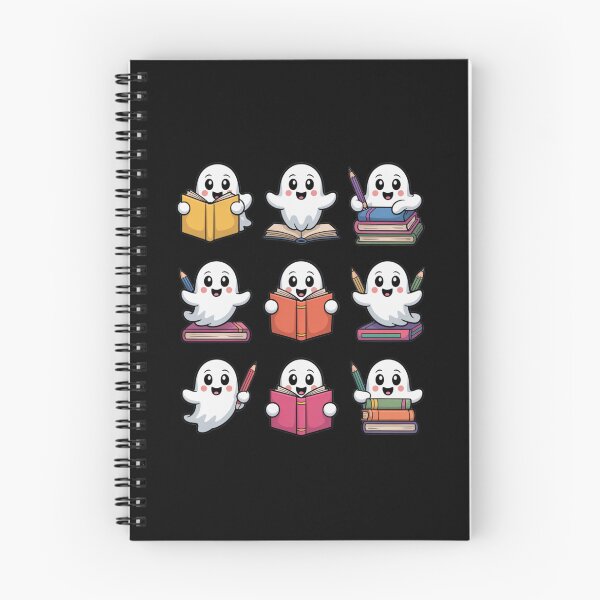 Item preview, Cute Ghosts Reading Books designed and sold by Gogetgiggles.