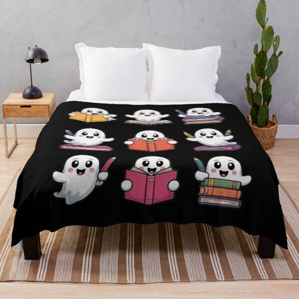Item preview, Cute Ghosts Reading Books designed and sold by Gogetgiggles.
