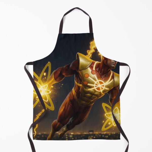 Item preview, Firestorm – The Atomic Hero | 3D Transparent Superpower Sticker designed and sold by Imagetore.