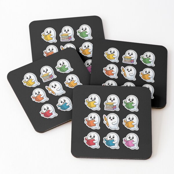 Item preview, Cute Ghosts Reading Books designed and sold by Gogetgiggles.