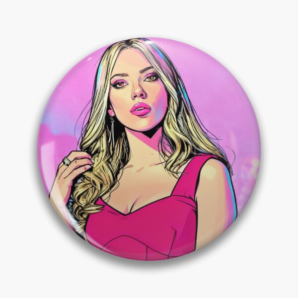 Item preview, Scarlett's Gaze - Pop Art designed and sold by CleverCulture.