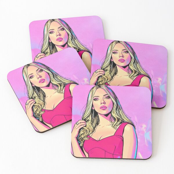Item preview, Scarlett's Gaze - Pop Art designed and sold by CleverCulture.