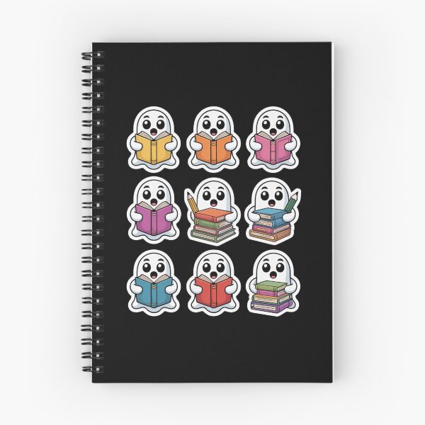 Item preview, Cute Ghosts Reading Books designed and sold by Gogetgiggles.