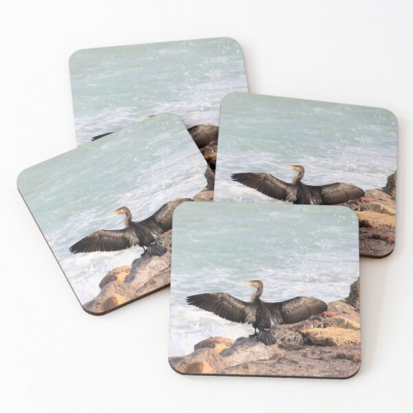 Item preview, Cormorant cooling off designed and sold by missmoneypenny.