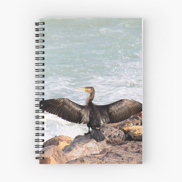 Item preview, Cormorant cooling off designed and sold by missmoneypenny.