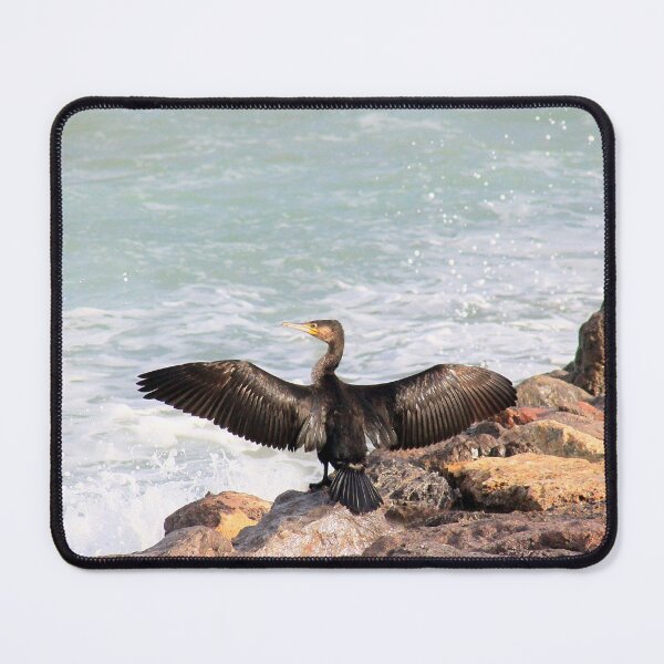 Item preview, Cormorant cooling off designed and sold by missmoneypenny.