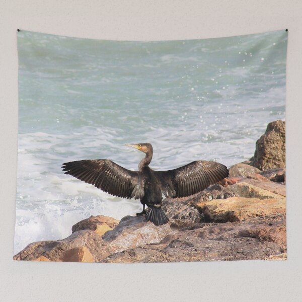 Item preview, Cormorant cooling off designed and sold by missmoneypenny.
