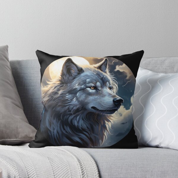 Item preview, Moonlit Alpha - Guardian of the Night Sky designed and sold by Daagath.