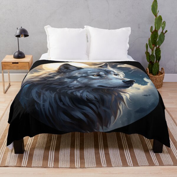 Item preview, Moonlit Alpha - Guardian of the Night Sky designed and sold by Daagath.
