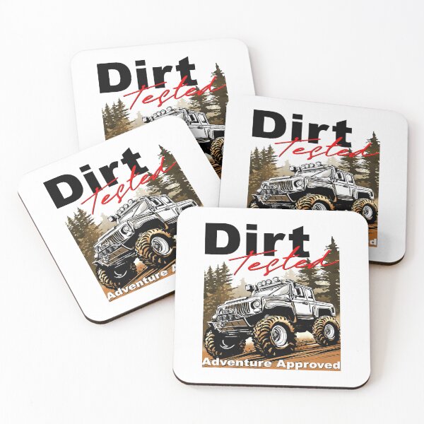 Item preview, Dirt tested - Adventure Approved designed and sold by Concept-Hub.