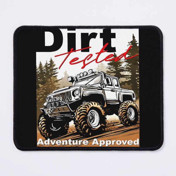 Item preview, Dirt tested - Adventure Approved designed and sold by Concept-Hub.