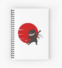 LITTLE NINJA STAR Spiral Notebook