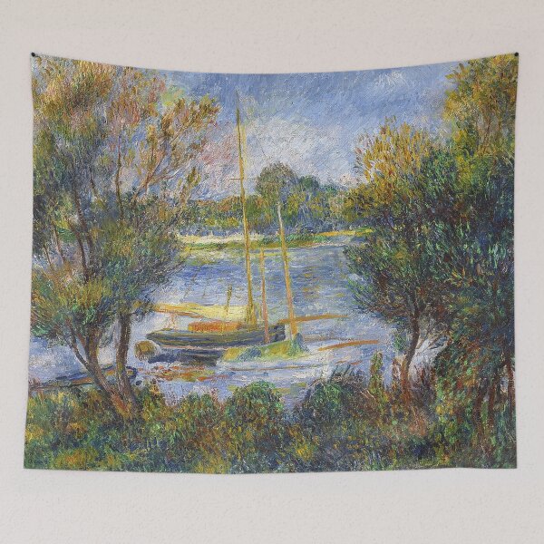 Item preview, The Seine at Argenteuil by Renoir designed and sold by tomorrowsart.