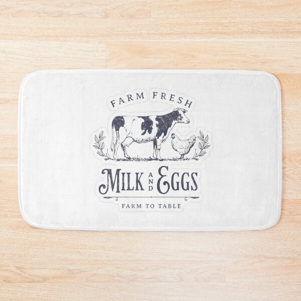 Item preview, Countryside Decor - Farm Fresh Milk and Eggs designed and sold by CharlieDesings.