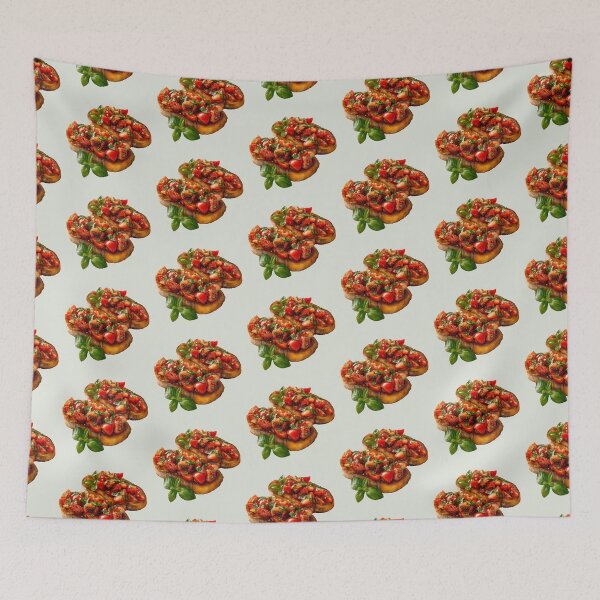 Item preview, Two Slices of Bruschetta Toast designed and sold by Violet Peonies.