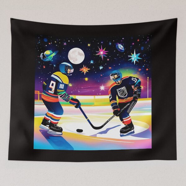 Item preview, Cosmic Hockey and Laughter designed and sold by Zofia Sosnecka.