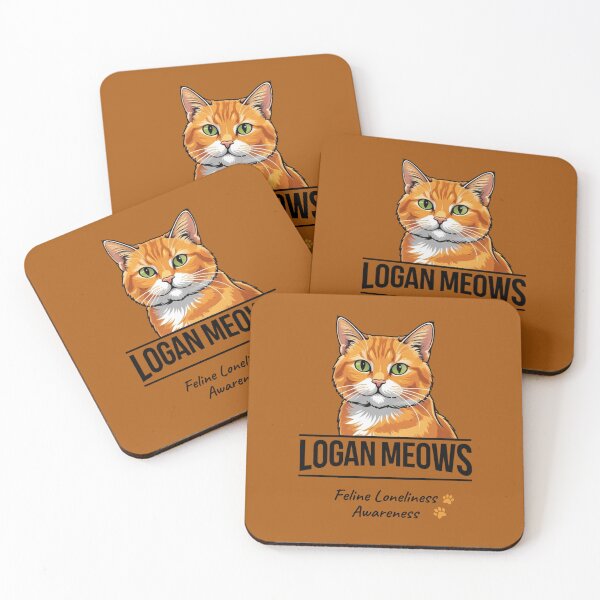 Item preview, Logan Meows Campaign Logo designed and sold by Lyonsse.